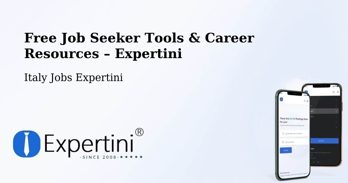 Free Job Seeker Tools & Career Resources – Maniago - Maniago, Italy Jobs Expertini